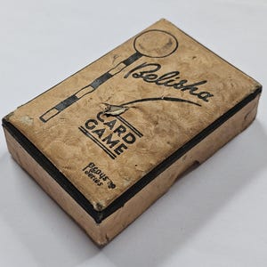 Jogo de cartas vintage "Belisha", Pepys, c.1937
