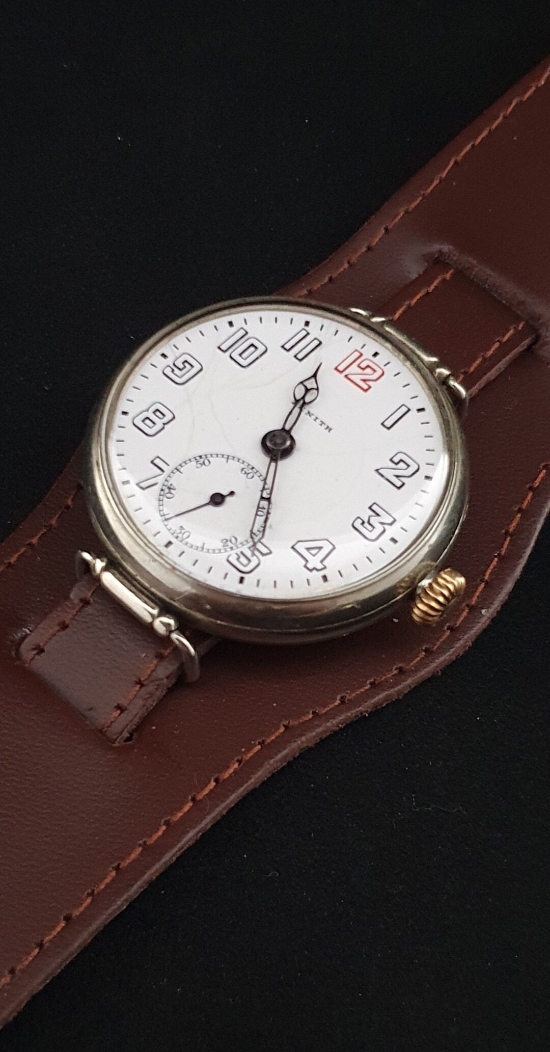 Zenith Trench Watch polshorloge of polsbandje Eerste Wereldoorlog circa 1917 Etsy Nederland