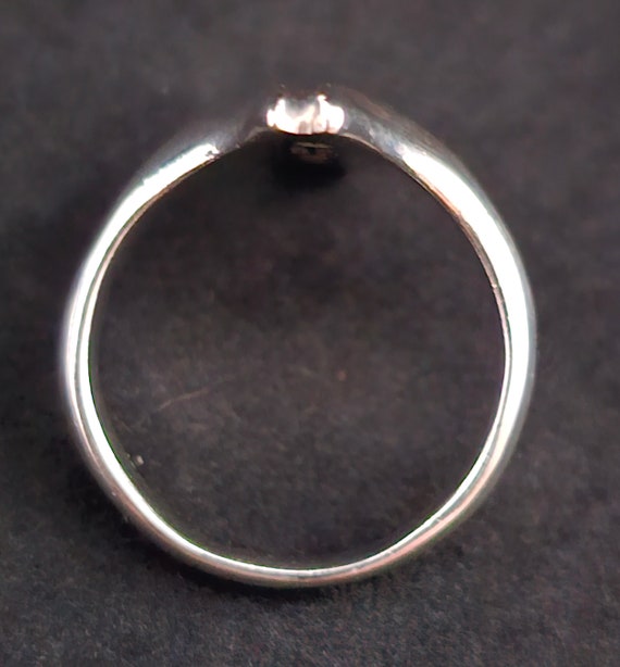Georg Jensen, Modernist Sterling Silver Ring, #12… - image 8