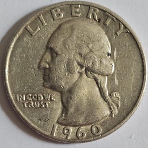 Quarter dollar 1960 - Etsy 日本