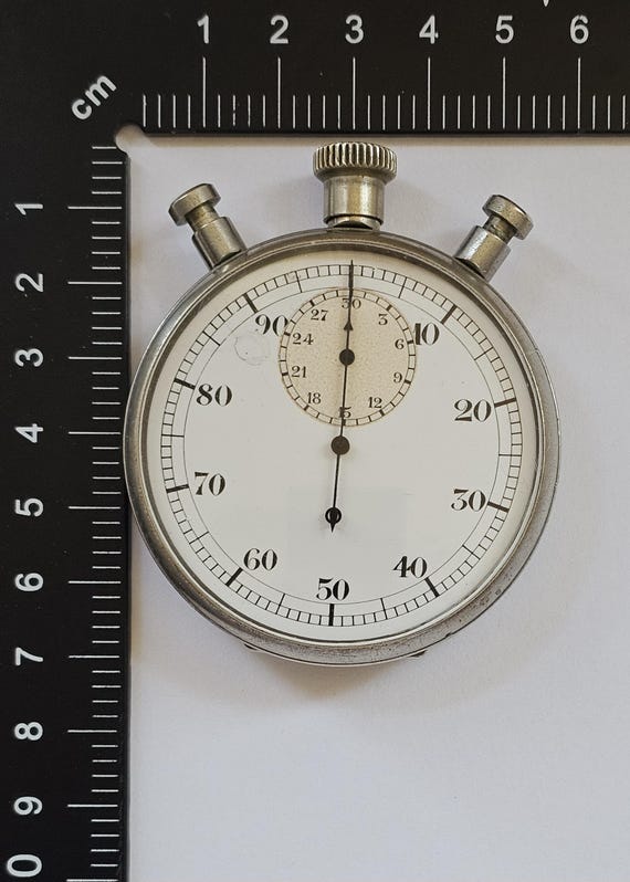 Unusual Mechanical Decimal Laboratory Timer or St… - image 3