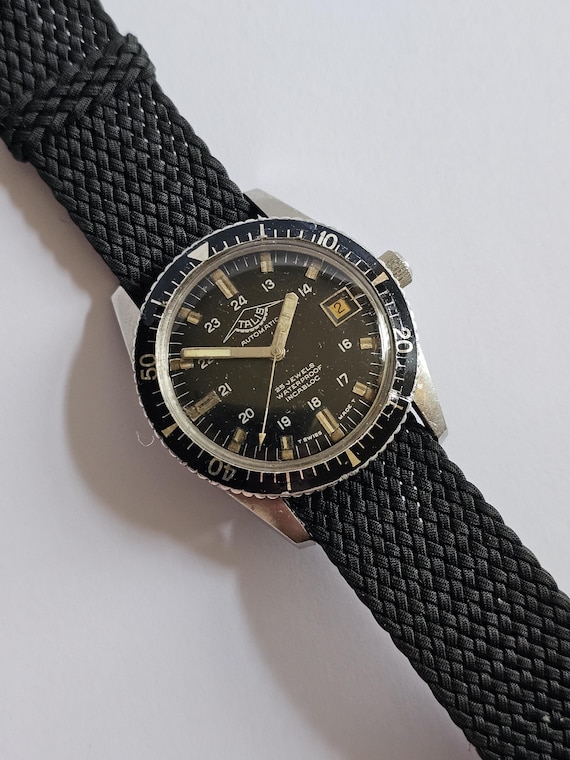 Vintage Talis Diver's Wristwatch, Serviced, Full Working Order, circa. 1970