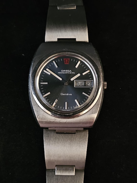 Omega Geneve Megaquartz 32khz Wristwatch, Cal 1310, Serviced, NOS