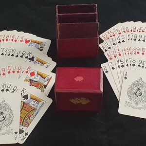 Vintage Goodalls Double Deck Playing Cards, Oast House, Gilt Edged, Boxed, Excellent State