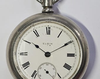 Elgin National Pocket Watch, Cal. 294, circa 1919. Serviced and in Full Working Order