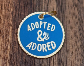 Adopted & Adored Pet Charm