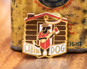 Cabin Dog Pet Charm