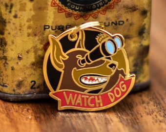 Watch Dog Pet Charm