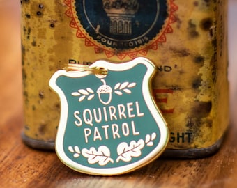 Squirrel Patrol Pet Charm