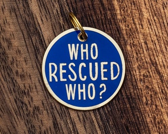 Who Rescued Who? Pet Charm