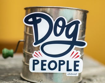 Dog People Car Magnet