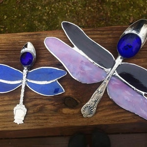 Vintage Spoon Ważki i Motyle