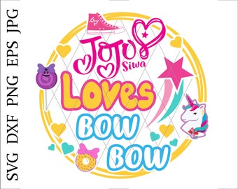 Download Free Jojo Siwa Best Singer Svgjojo Siwa Logo Svgjojo Siwa Etsy SVG Cut Files