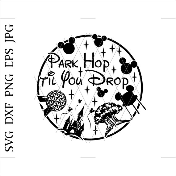 park hop til you drop shirt