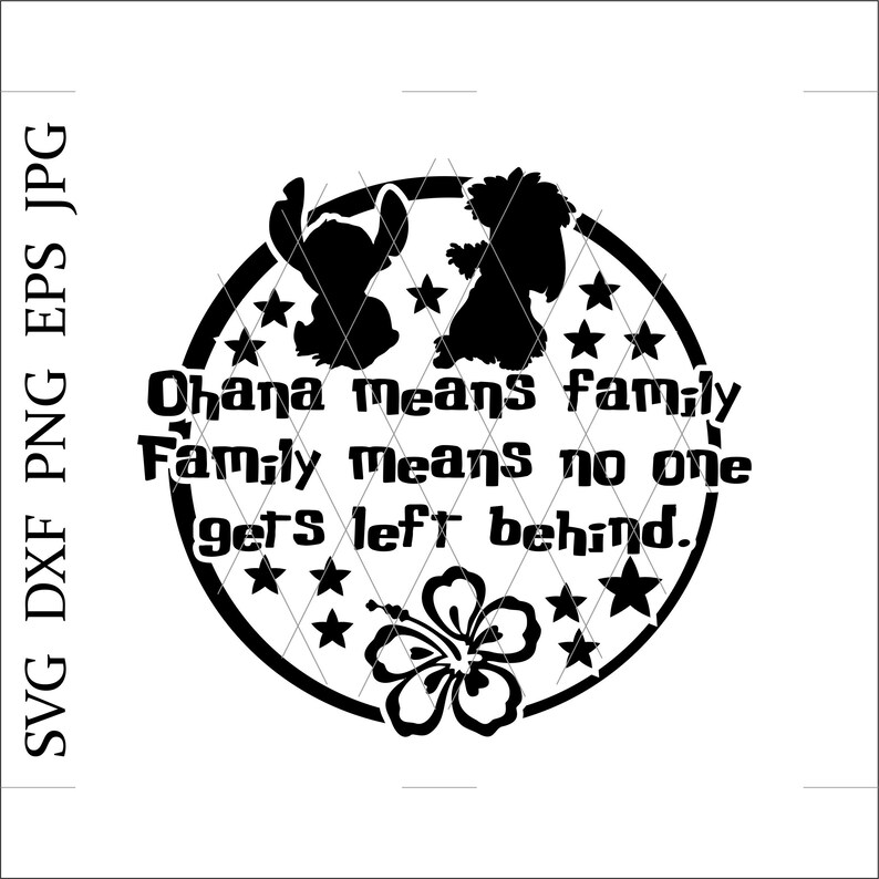 Free Free 310 Ohana Means Family Svg Free SVG PNG EPS DXF File