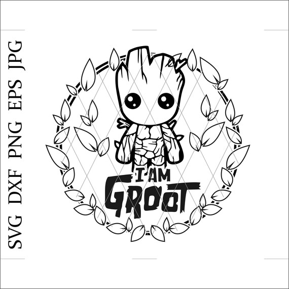 Download Groot Svgbaby Groot Svgguardians Of The Galaxy Svgguardians Etsy