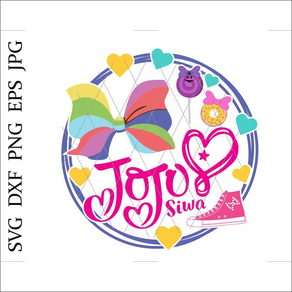 Jojo Siwa Loves Bow Bow Svgjojo Siwa Logo Svgjojo Siwa | Etsy
