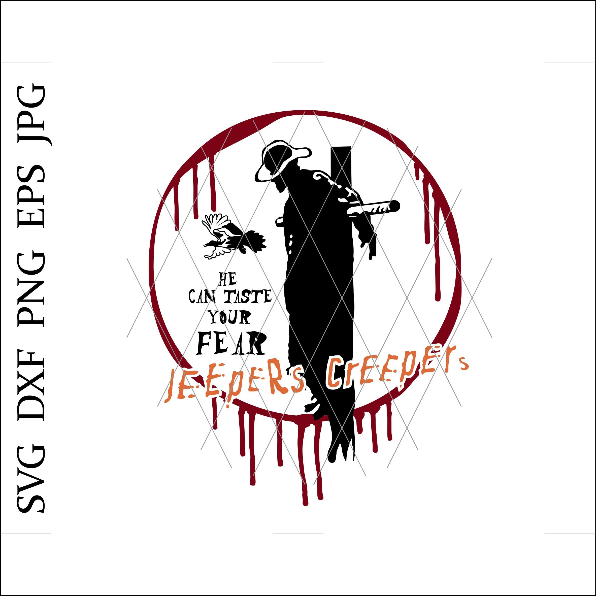 Jeepers CreepersJeepers Creepers svgzombie svgliving dead Etsy