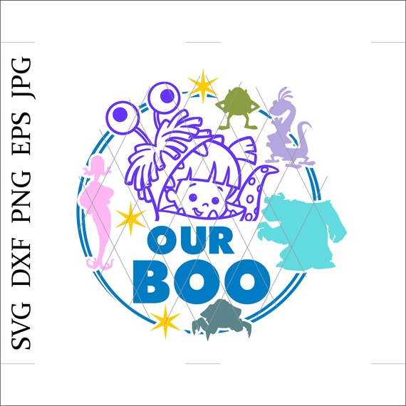 Our Boo Svg Love Is An Open Door Svg Monsters Inc Svg Mike Wazowski Svg Magic World Svg Fairyland Svg Monsters Svg Digital Download