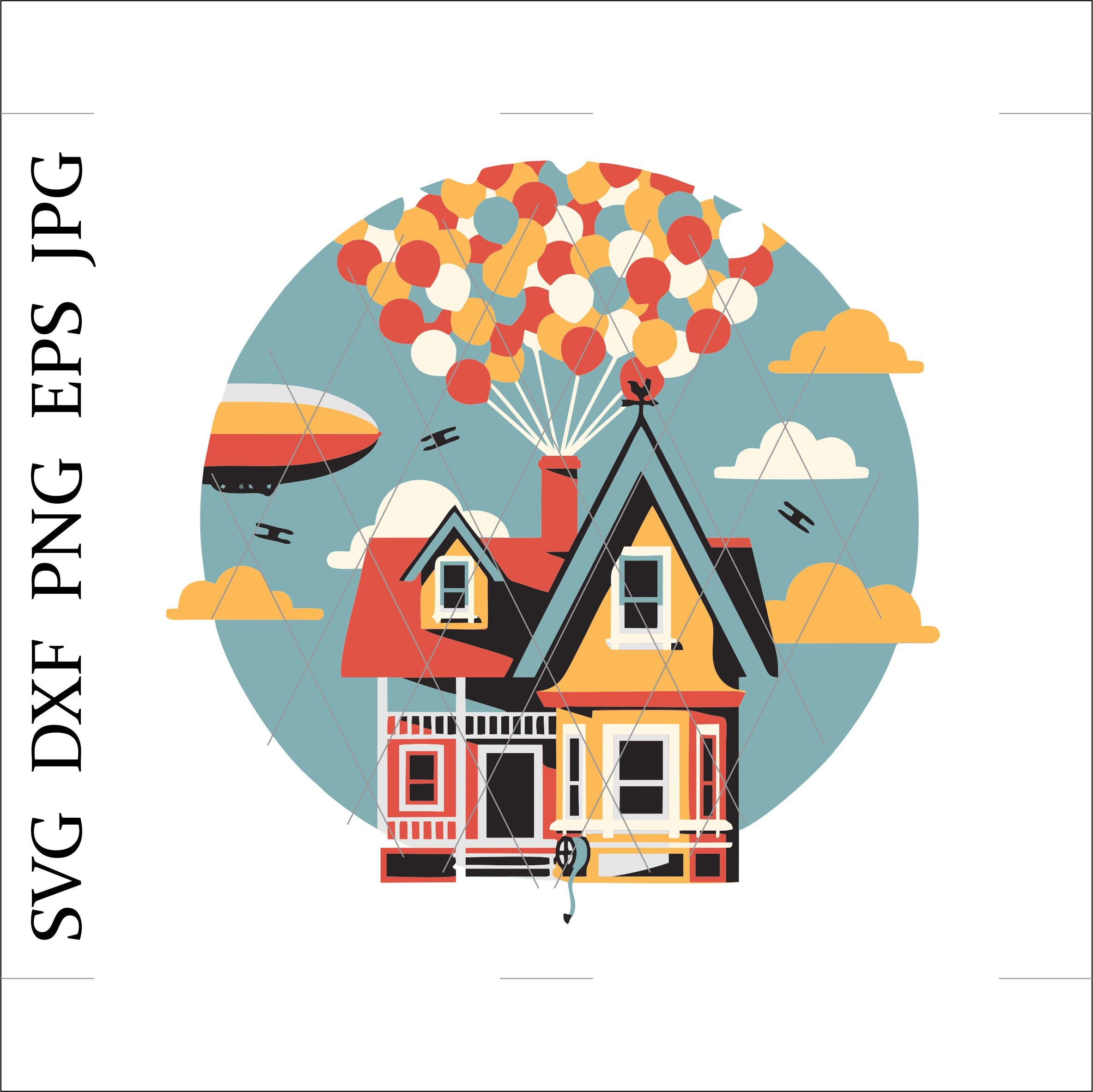 Flying House Svgballoons Svgup Movie Svgadventure is Out - Etsy Hong Kong Flying House Svgballoons Svgup Movie Svgadventure is Out - Etsy Hong Kong