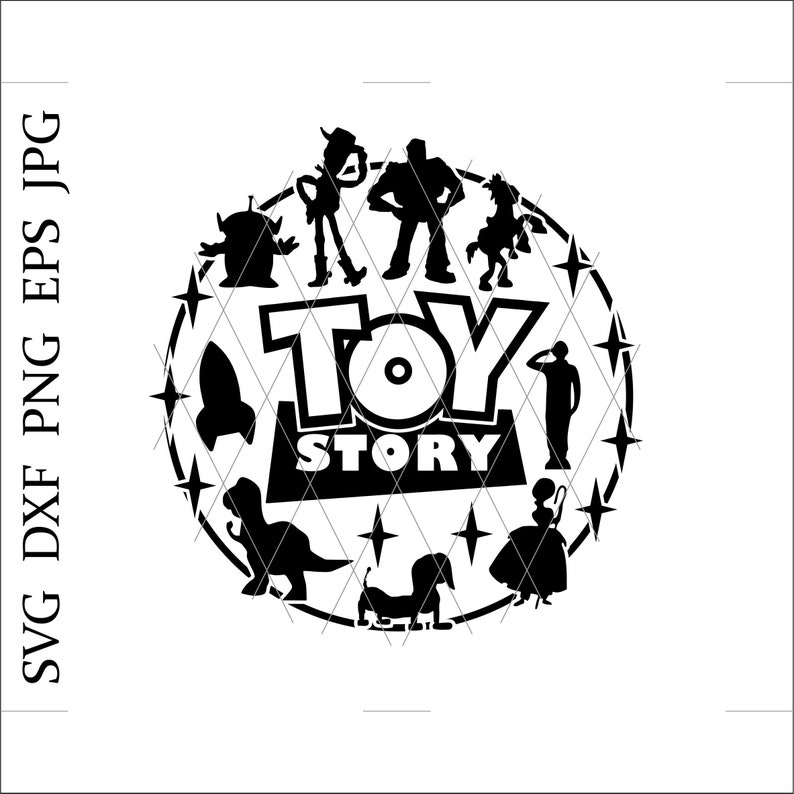 Clip Art Toy Story Svg You Ve Got A Friend In Me Sheriff Woody Buzz Jessie Toy Story Spork Svg Forky Svg Andy Svg Toys Svg Digital Download Dxf Eps Art Collectibles