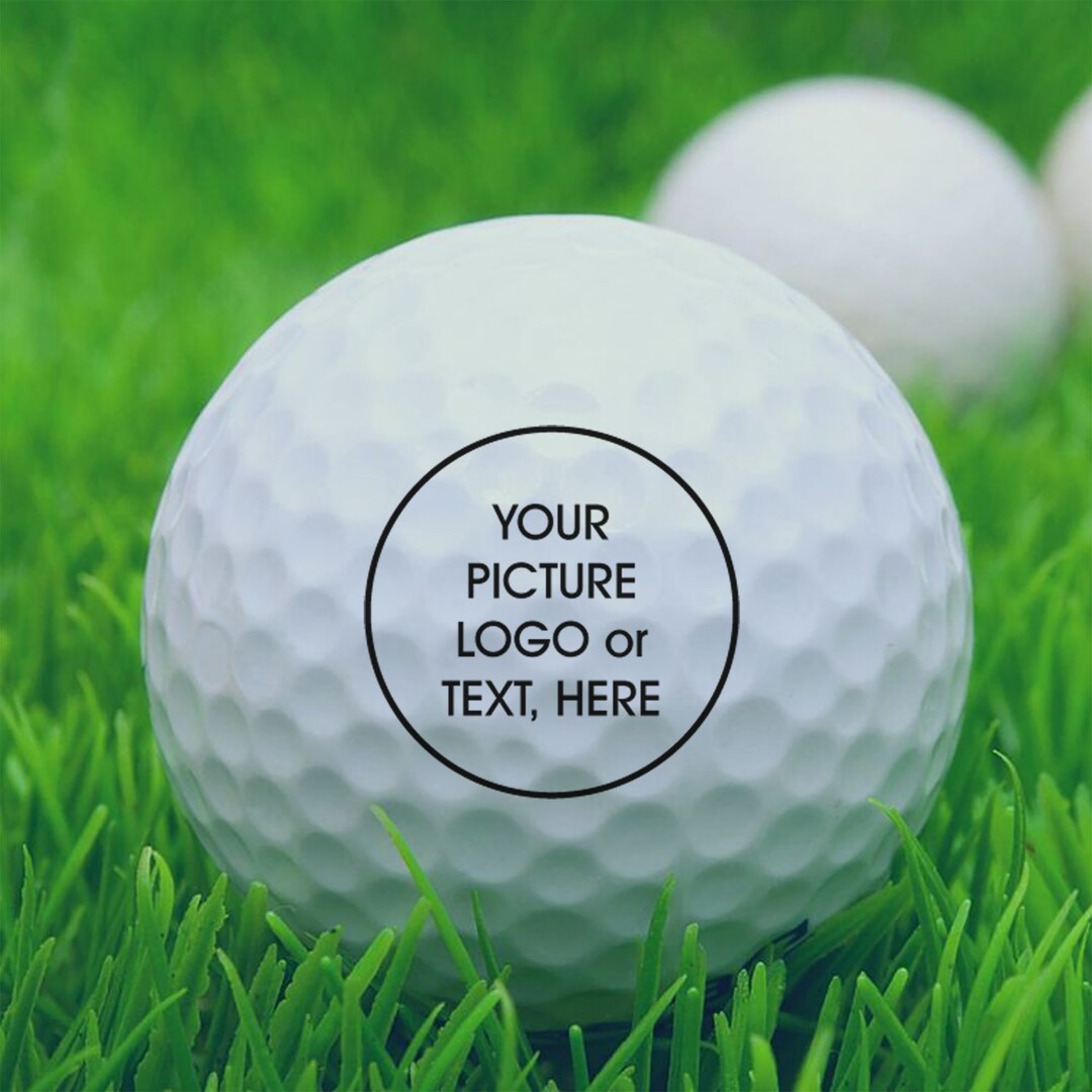 Custom Design Golf Ball, Personalized golf balls. Add picture, logo or