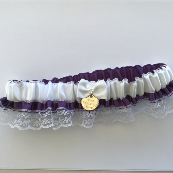 Jarretière Mariage Dentelle Rose Satin Ivoire