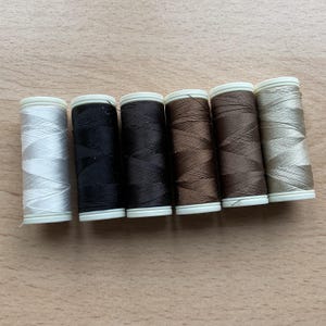 Seta Reale 100% pure silk thread. 80m reels. Thickness 100