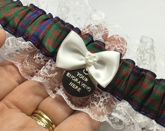 tartan garter belt Musical Tartan Garter — Scottish Goods and Dance Supplies main image 1