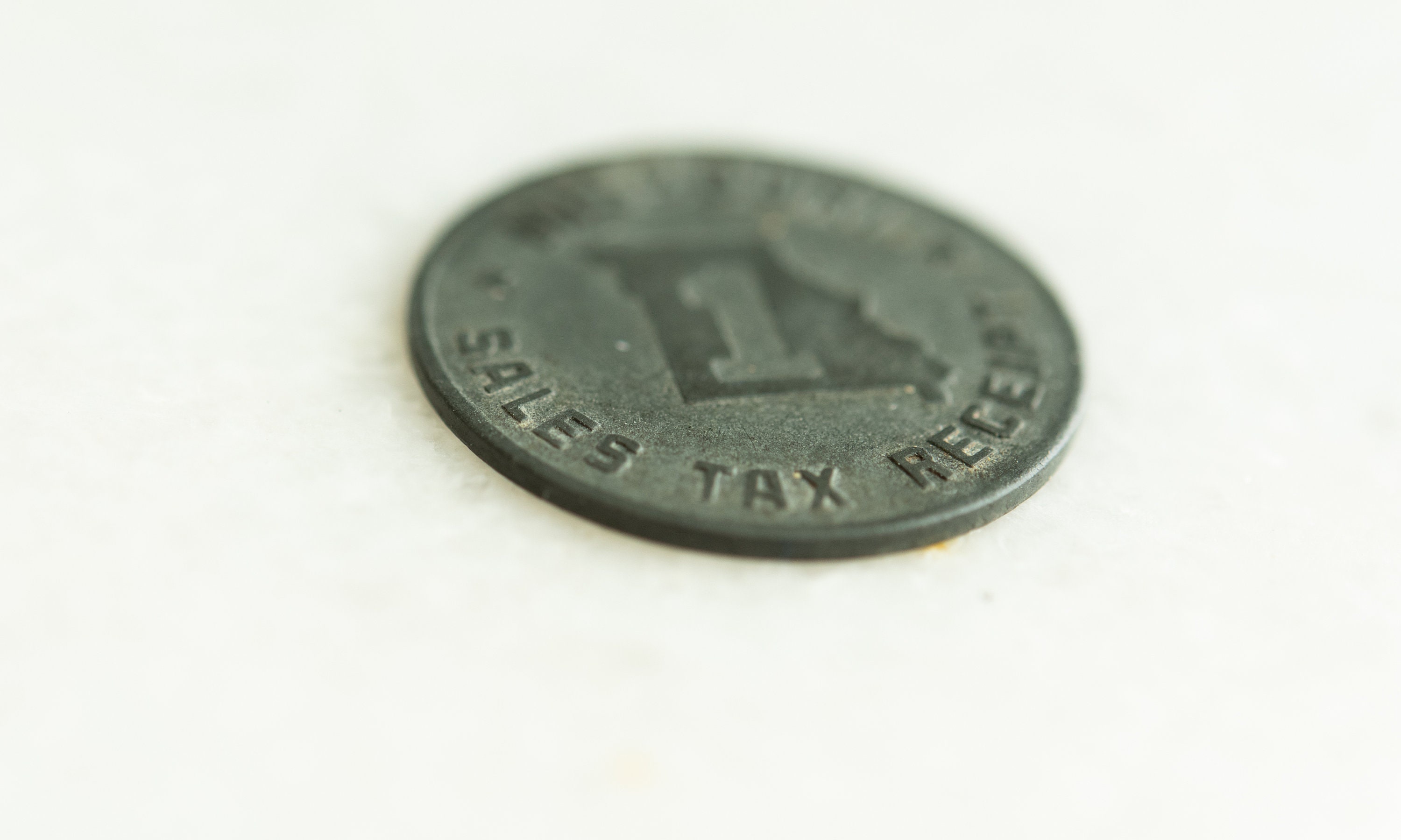Missouri Sales Tax Receipt Coin Etsy