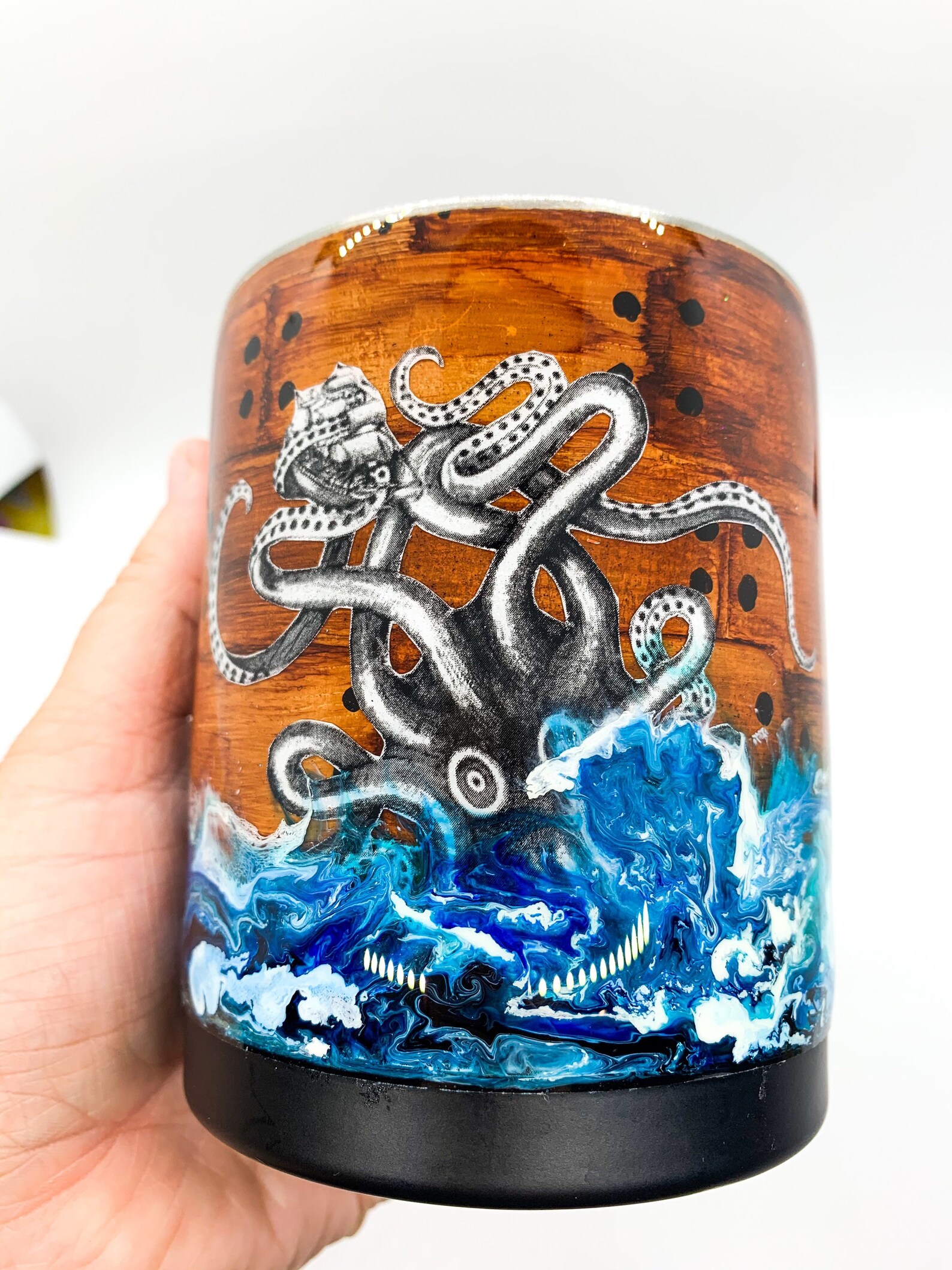 Kraken Tumbler Etsy