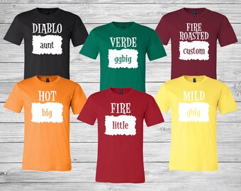 taco bell big little shirts