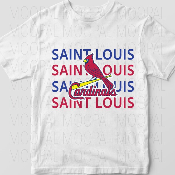 STL Baseball, Hockey, St. Louis, Saint Louis, PNG, Digital Download, Blues, PNG, Sublimation, Cardinal, Redbirds