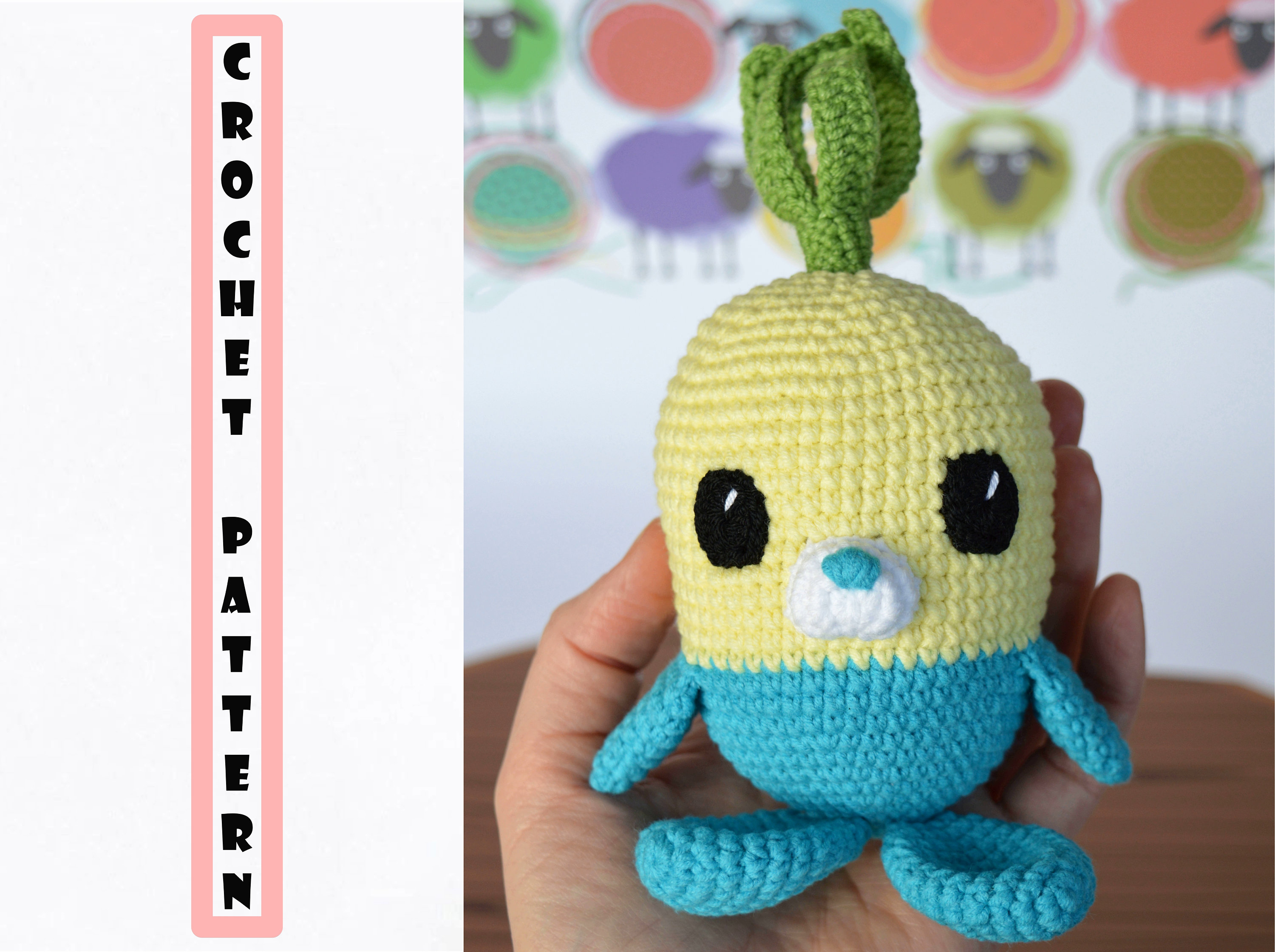Pattern Tunip Octonauts Amigurumi Crochet Pattern Toy From Etsy India