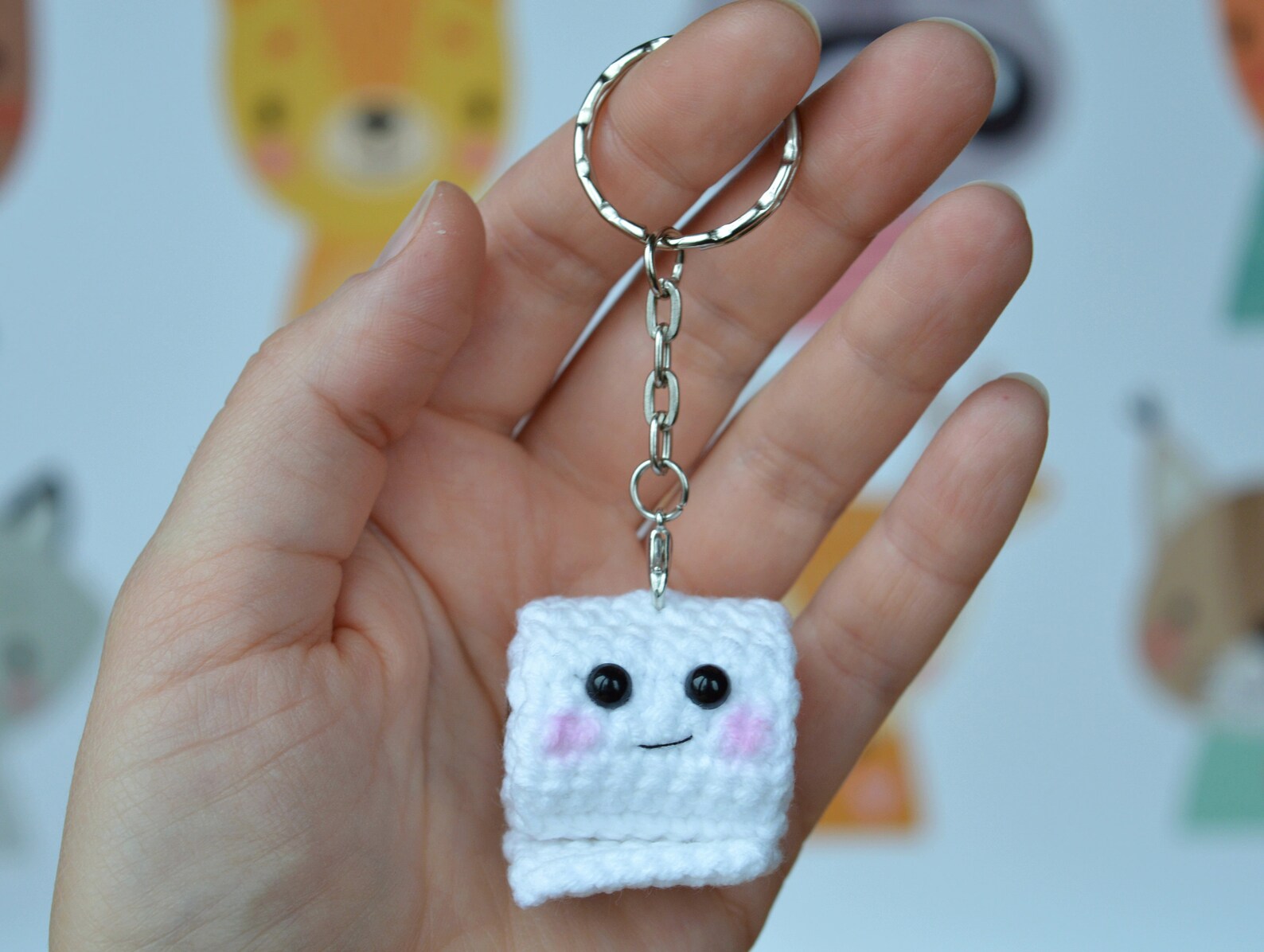 Keychain Toilet paper Keychain toy Funny Gift Best friend Etsy