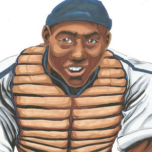 Josh Gibson Original Print