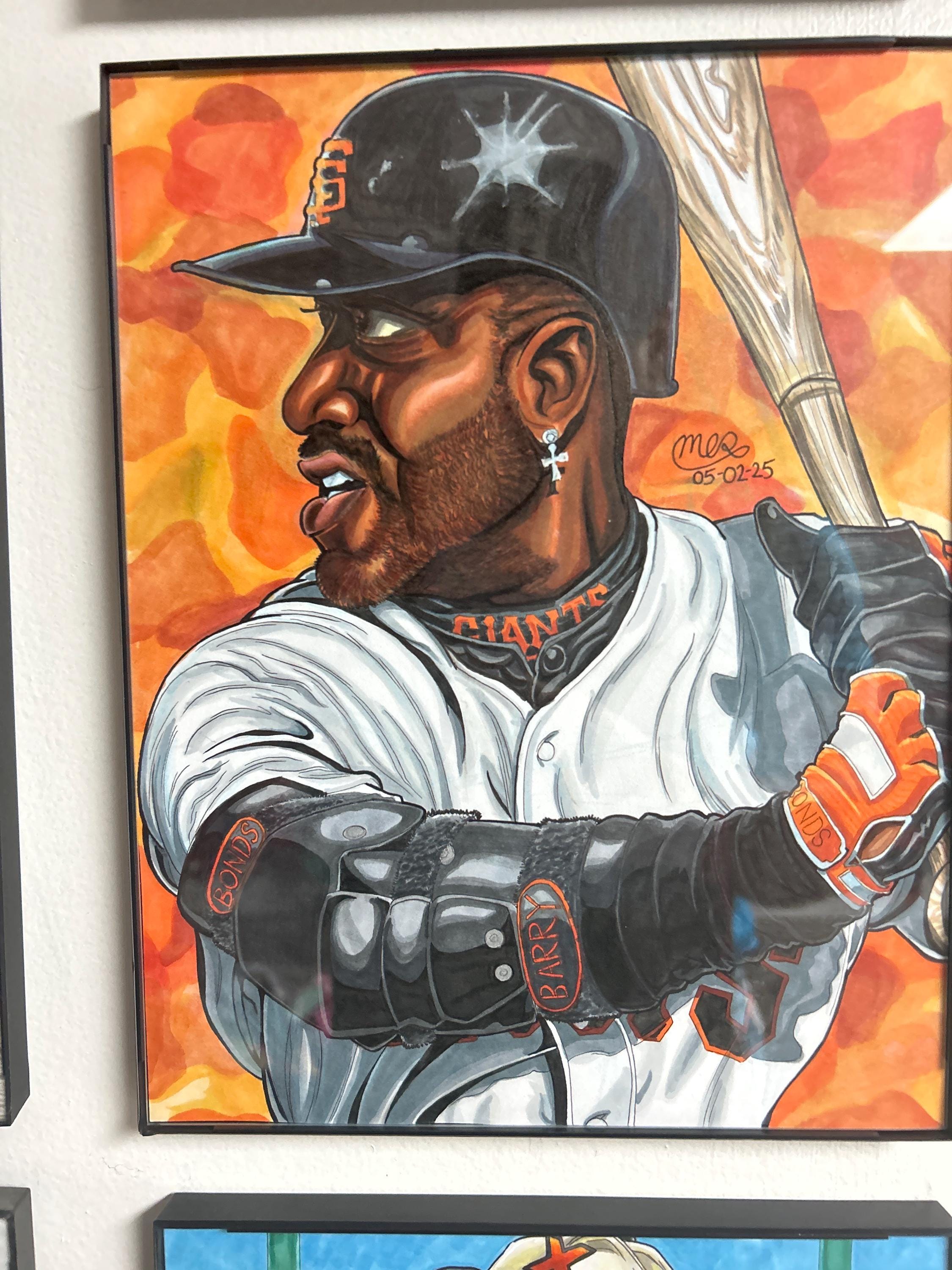 Barry Bonds Art - Etsy