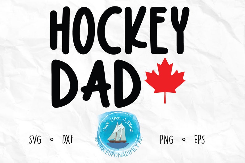 Download Hockey Dad Canada Hockey SVG Cut File | Etsy