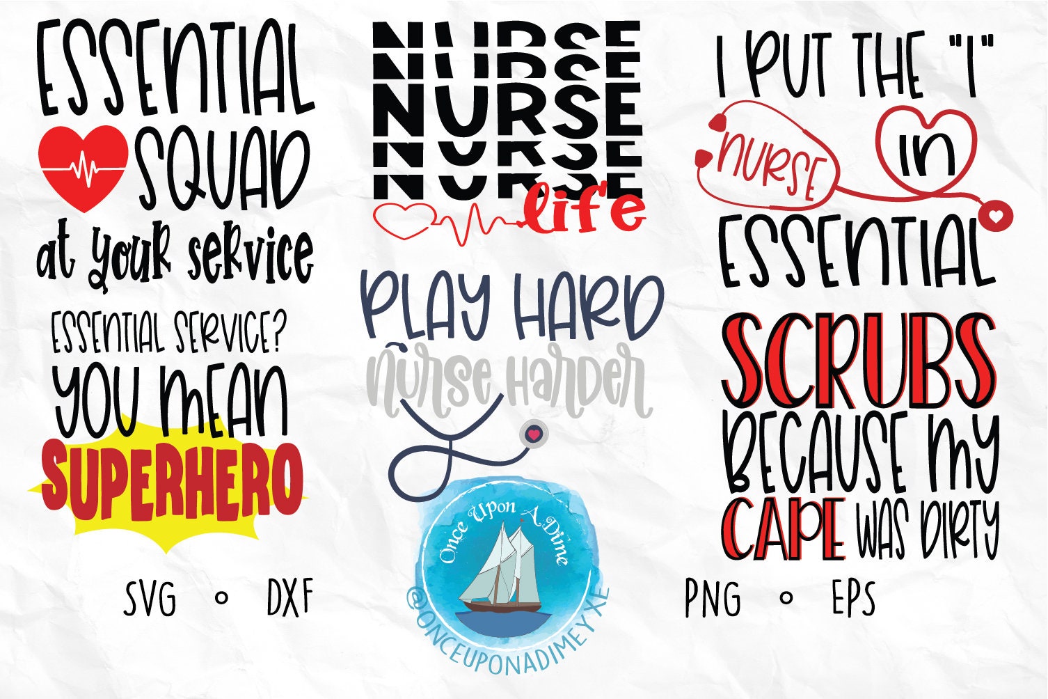 Download Nurse Bundle Nurse Healthcare SVG Cut File | Etsy