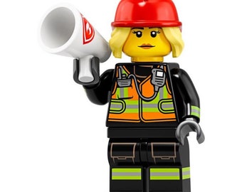 custom lego firefighter
