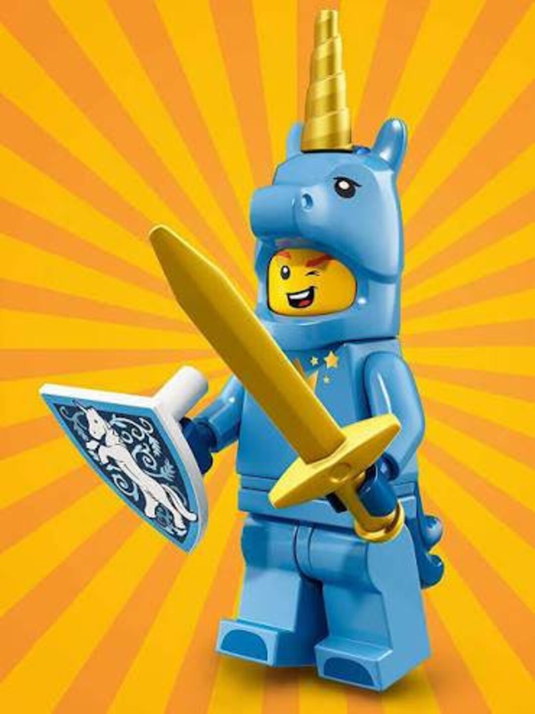 LEGO Series 18 Collectible Party Minifigure - Unicorn Knight Guy (71021)