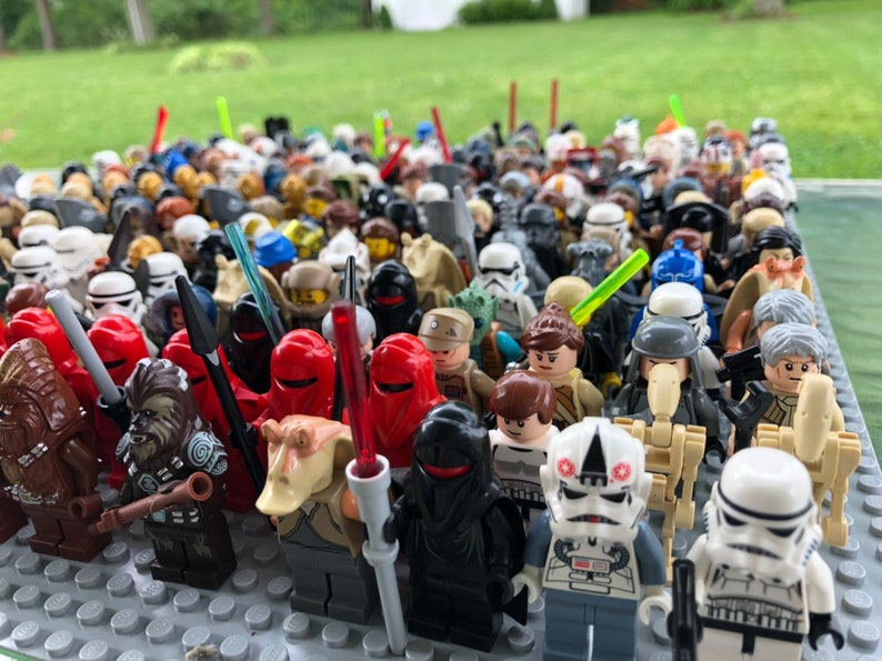 LEGO Star Wars Minifigure Mystery 5 Pack | Etsy