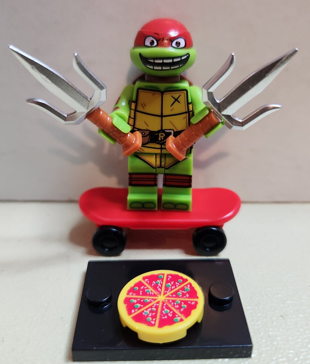 Teenage Mutant Ninja Turtles Raphael Minifigure Mini Figure Raph With ...