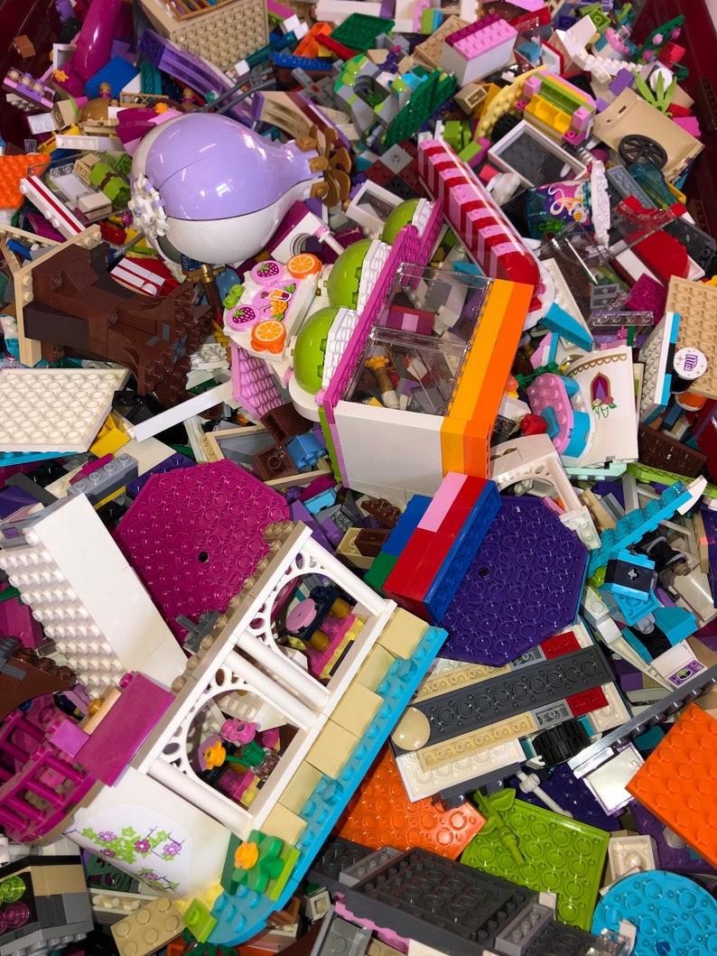 Bulk LEGO by the Pound Friends & Princess Theme Etsy