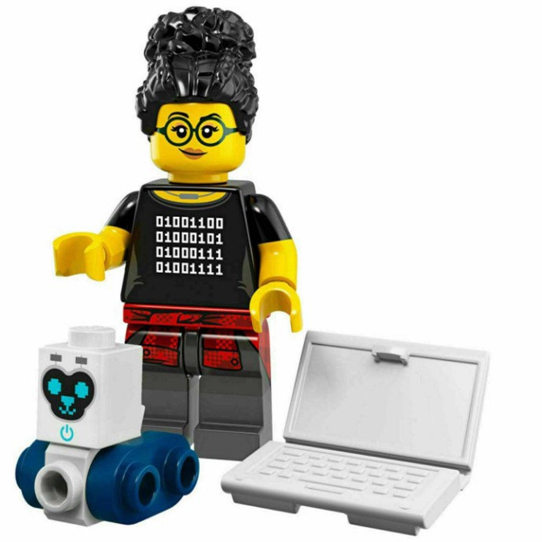 Lego Series 19 Programmer Girl 5 Series CMF - Etsy