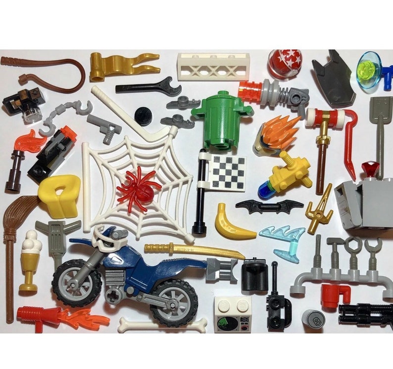 LEGO Accessory Pack JUMBO 100 pieces genuine LEGO food Etsy