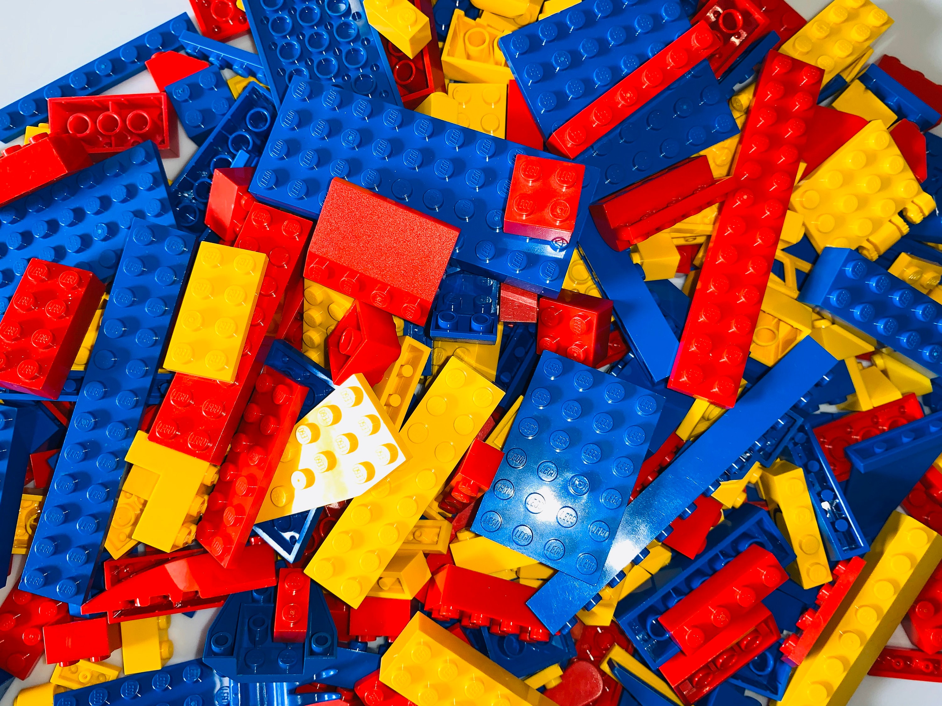 Primary Basic LEGO Mix Red Blue Yellow & Standard Building - Etsy Sweden