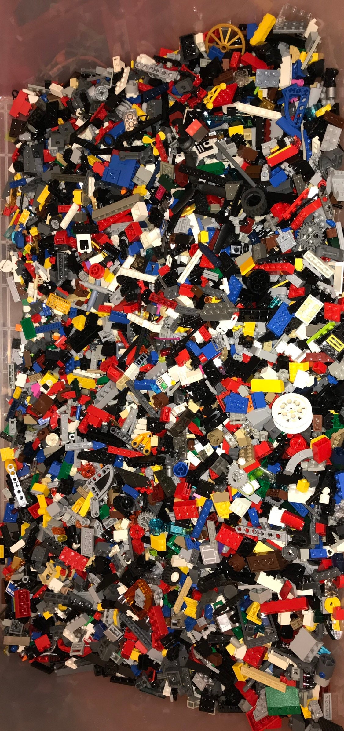 LEGO 0.5-45kg Pièces Grande Vrac Lot Briques Bloques de Construction Avec /