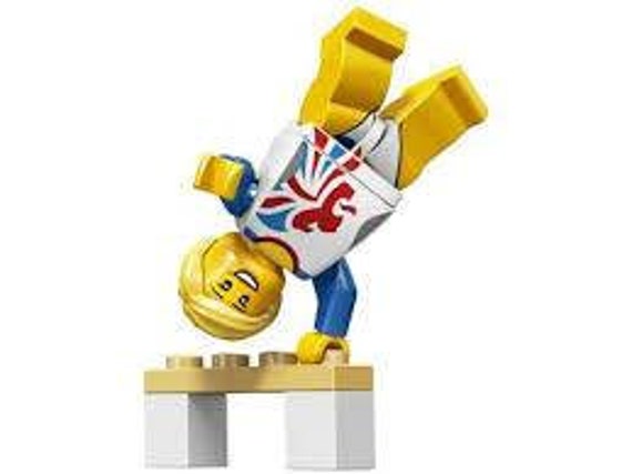 LEGO 8909 Team GB Gymnast 3 CMF 2012 Great Britain Olympic Gold Medal Gymnastics Balance Beam