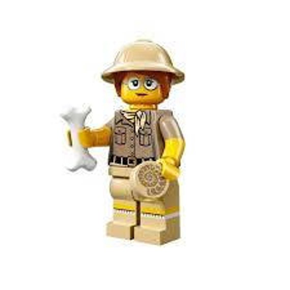 LEGO 71008 Paleontologist Girl Woman Minifigure 6 Series 13 CMF